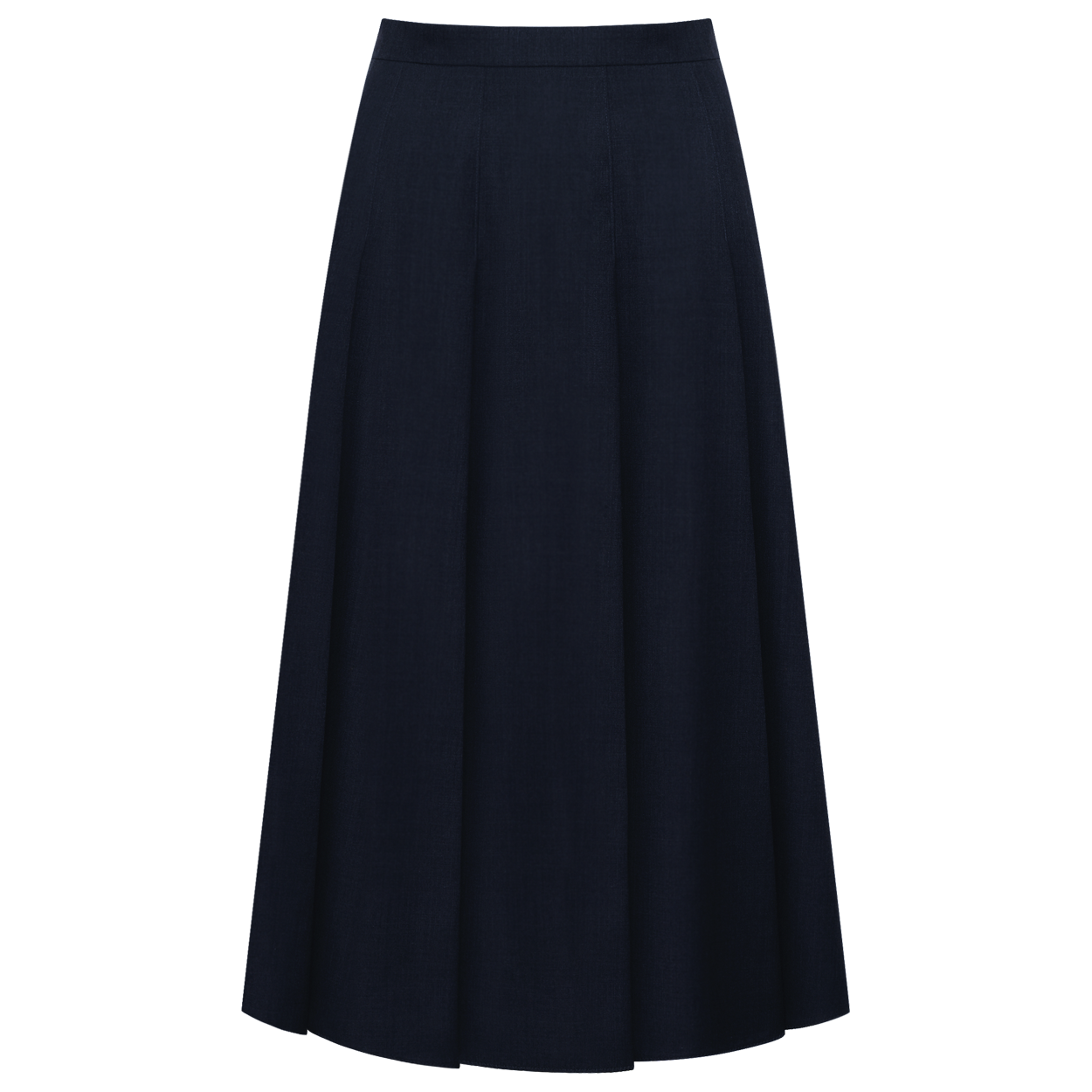 Mela pleats skirt (dark navy)