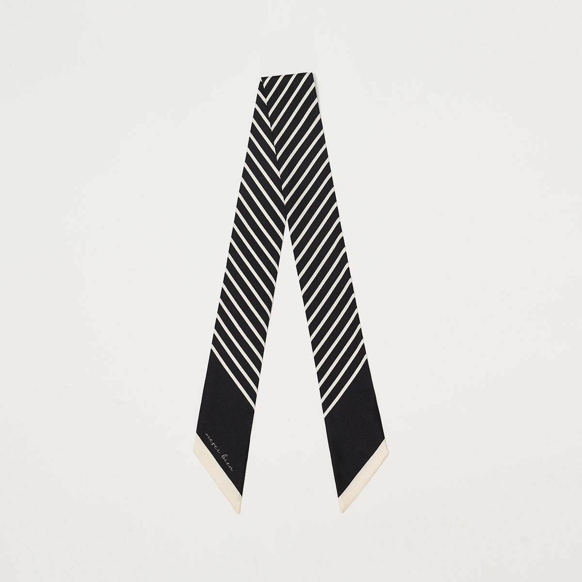 Petit scarf [stripe navy]