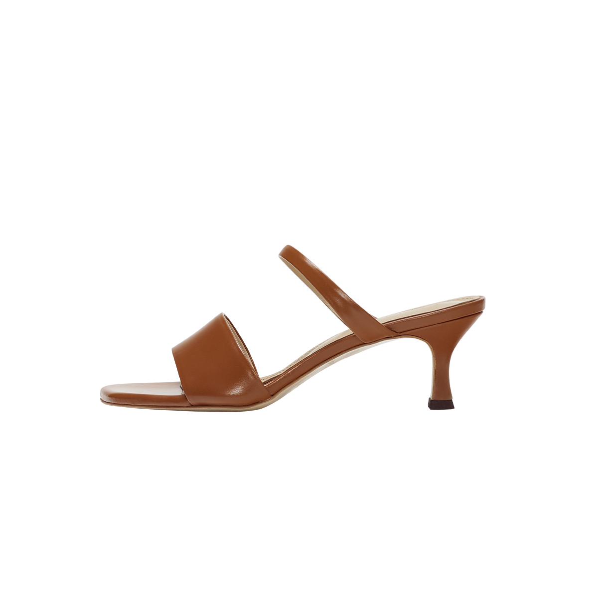 Verre plain sandal (caramel)