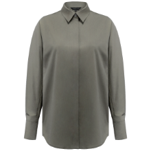 IBBI shirt plain (greyish khaki)