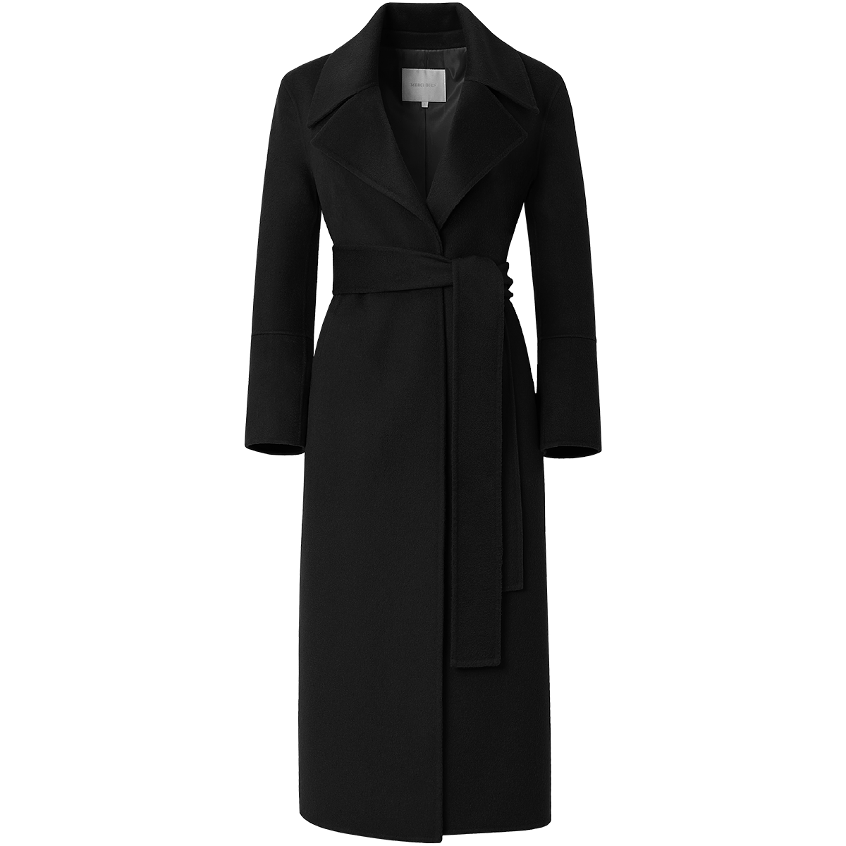 Hourglass coat (black)